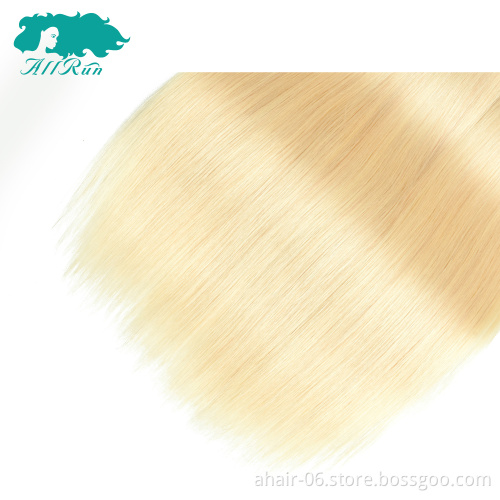 Cheap 613 Color Straight Hair Bundles No Tangle No Shed Soft And Smooth,100% Brazilian Virgin Human Hair 10"-30" In stock